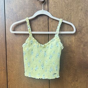 Floral Hollister Tank Top